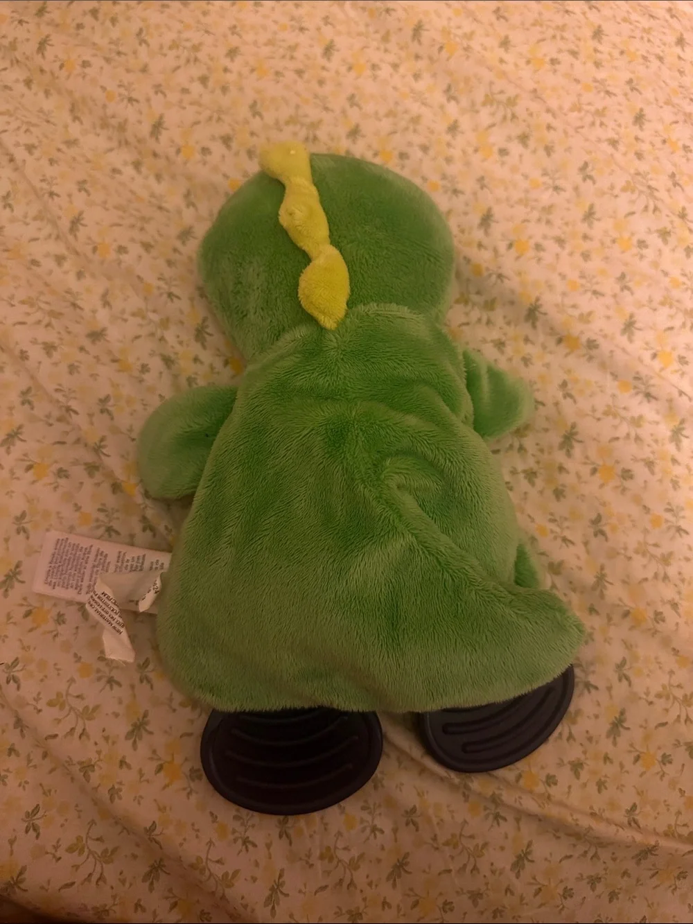 Soft Green Plush baby toy